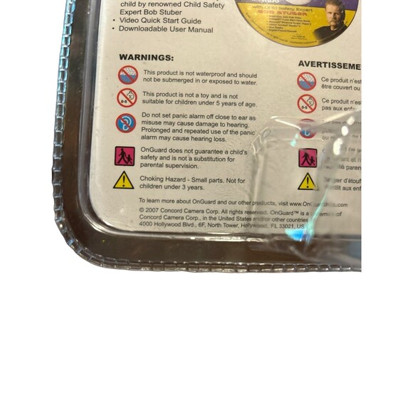 On Guard Kids Safety Alert Watch 2007 Retro - Picture 3 of 3